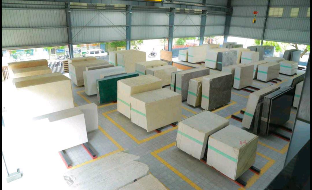Granite Slabs Stack